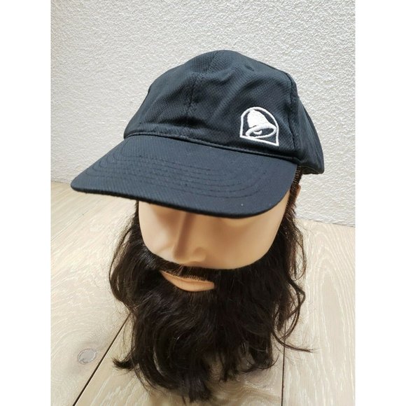 Taco Bell Black Logo Employee Cap Hat 